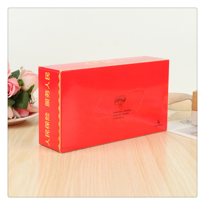 厂家批发 彩色长方形纸质纸巾盒 家用多功能创意抽纸盒 量大价优