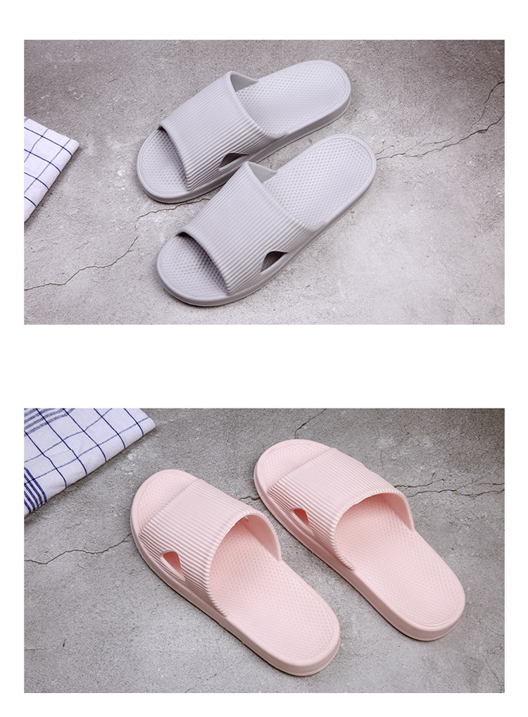 silen兴伦拖鞋女男夏季家居室内软厚底按摩防滑情侣居家凉拖家用