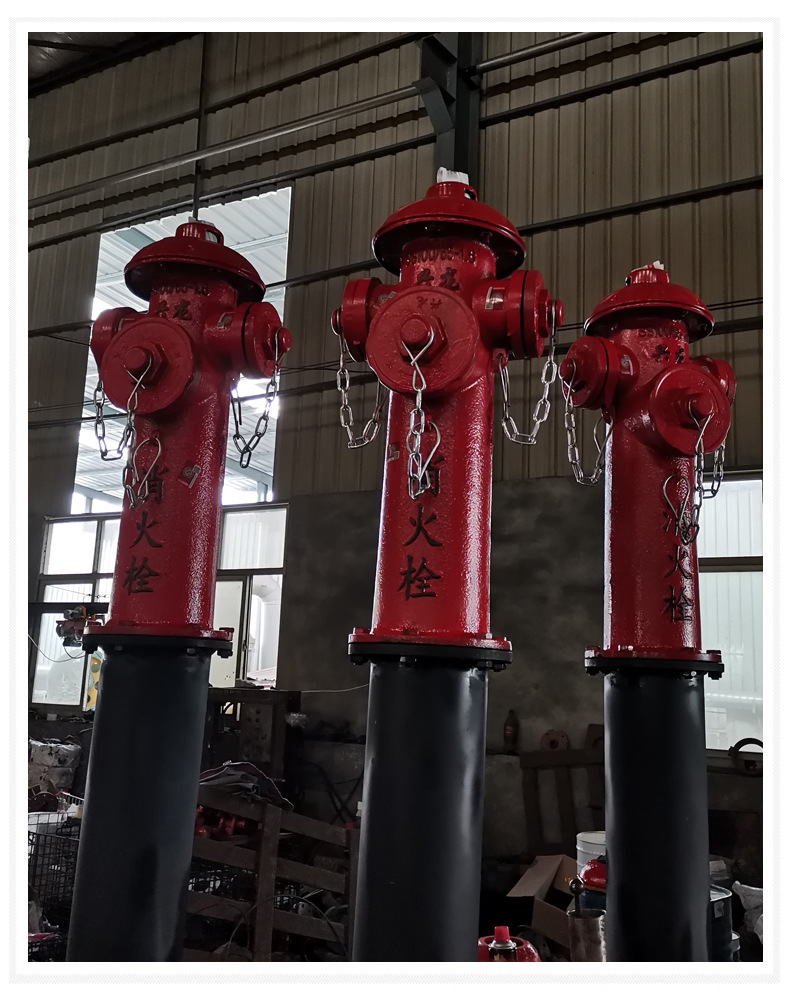 厂家供应定制室外地上消火栓ss100加高地上栓 加长型消防栓室外栓
