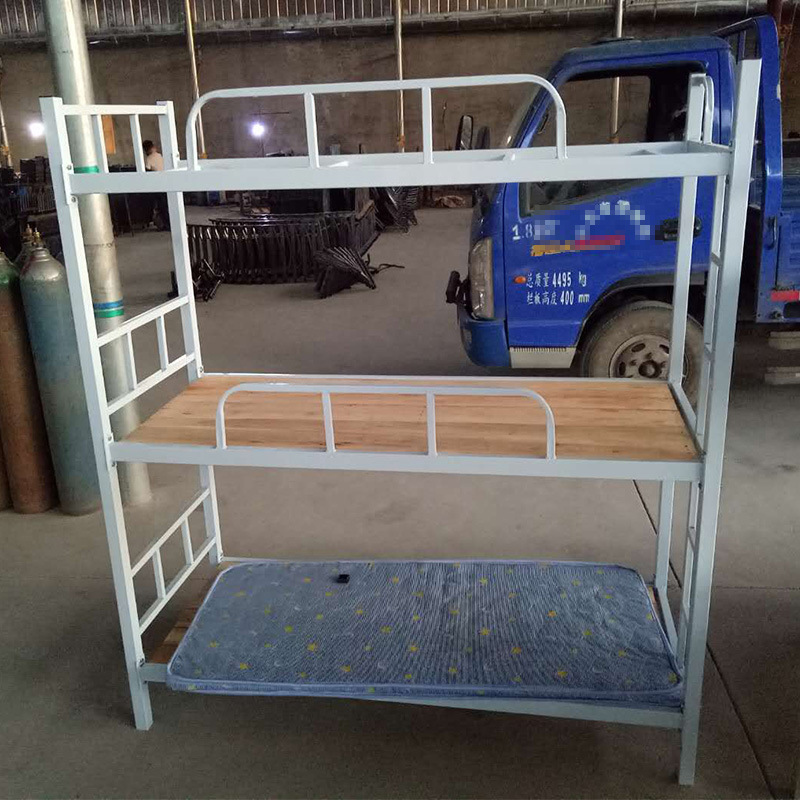 三层床 学生宿舍职工公寓3层高低铁床 定制节约空间多层床