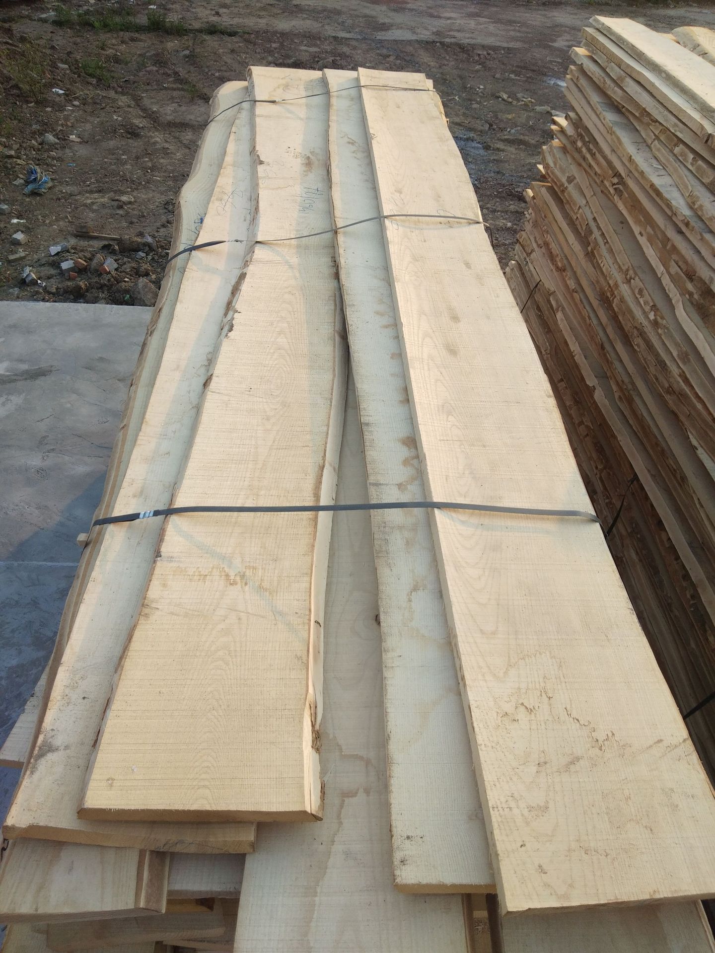 毛边白腊木 欧洲进口白蜡实木板材 烘干板现货 厂家批发 白蜡板材