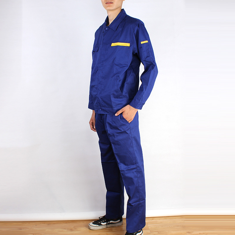 厂家直销新款特价高棉徐工薄长袖工作服车间工装汽修服劳保工作服