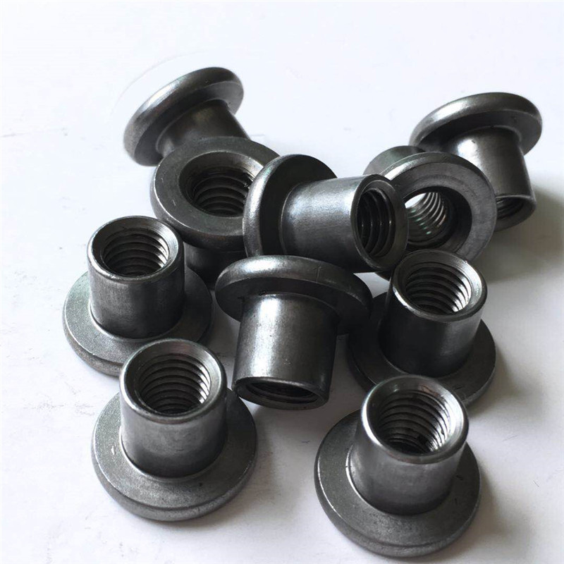 m6冷墩铁板帽t帽 焊接螺母t型螺帽对锁接螺母链接螺母 东莞厂家