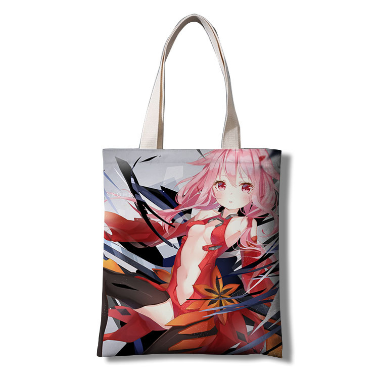 罪恶王冠日本动漫帆布袋子二次元周边 日本动漫卖通wish购物袋