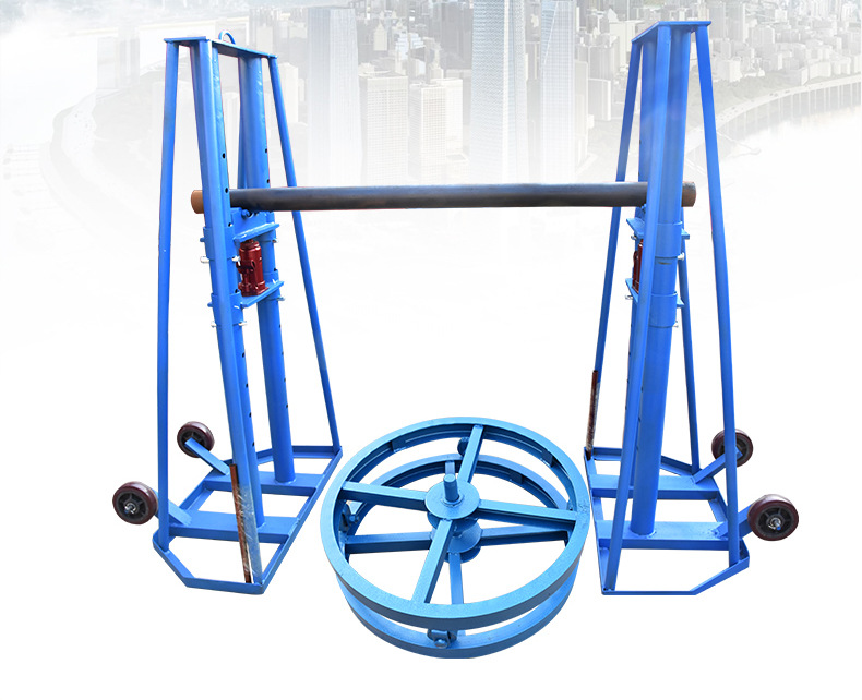 电缆放线架运杆车电线支架液压放线架光缆放线盘框式放线加工定制