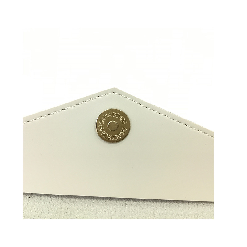 速卖通金属搭扣双色韩版短款两折钱包女信封多功能卡包钱夹零钱包