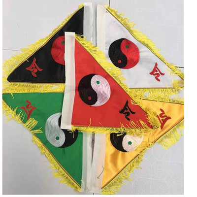 凤云飞五龙五行五色令旗五方旗用品龙凤旗佛令财旗装饰品-阿里巴巴