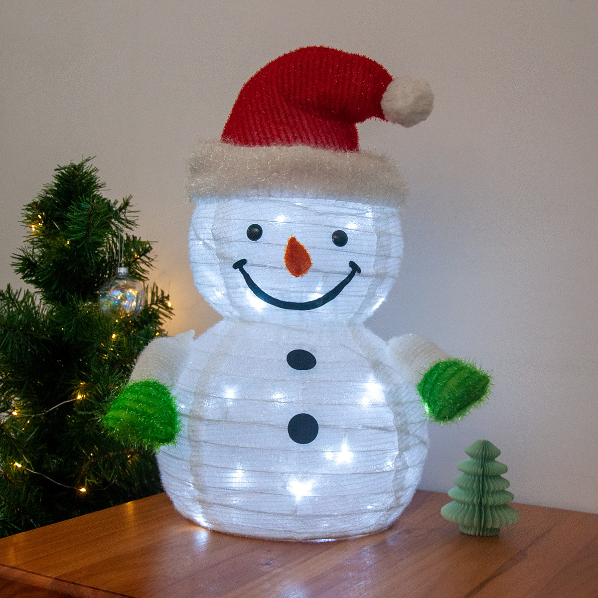 圣诞灯笼 灯笼发光 圣诞节派对装饰用品橱窗展示带灯串-阿里巴巴