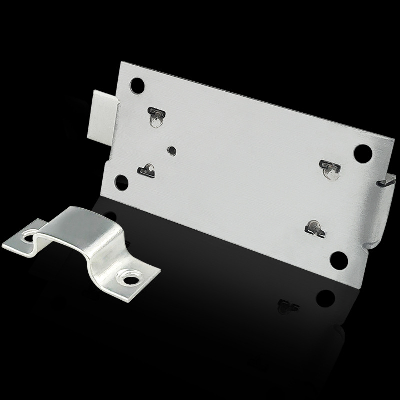 明装不锈钢自弹插销门扣门拴扣自动弹簧家用卫生间木门房门内插销