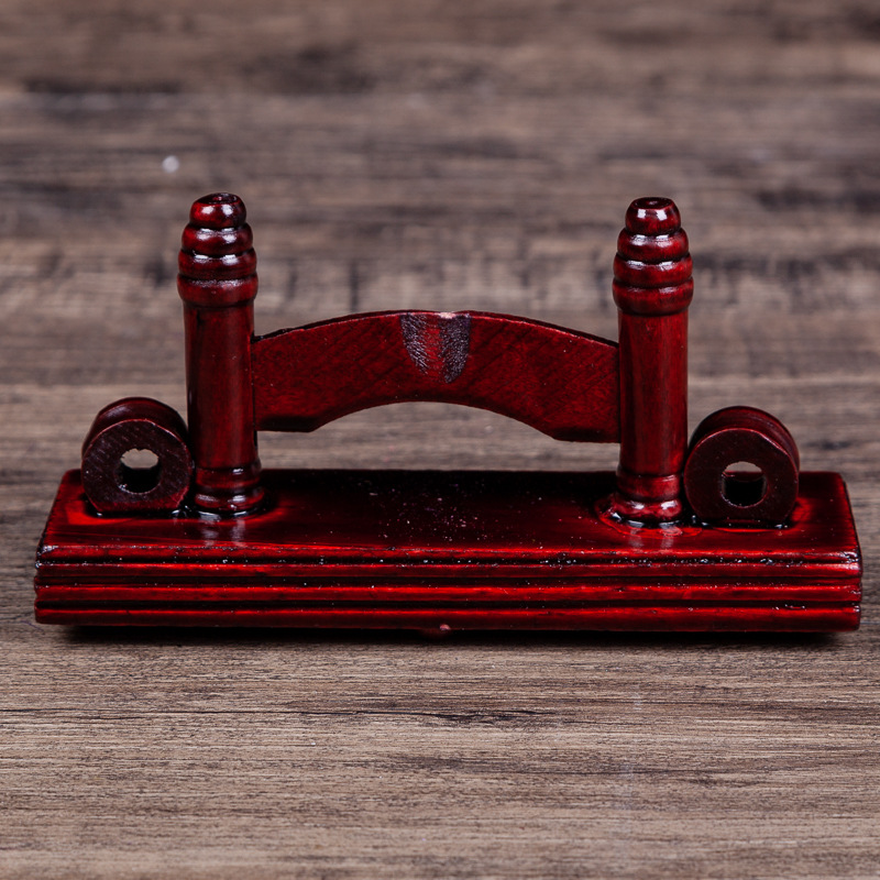 扇架中式折扇精致扇托中国风扇座六七八寸十寸折扇架子折扇展示架