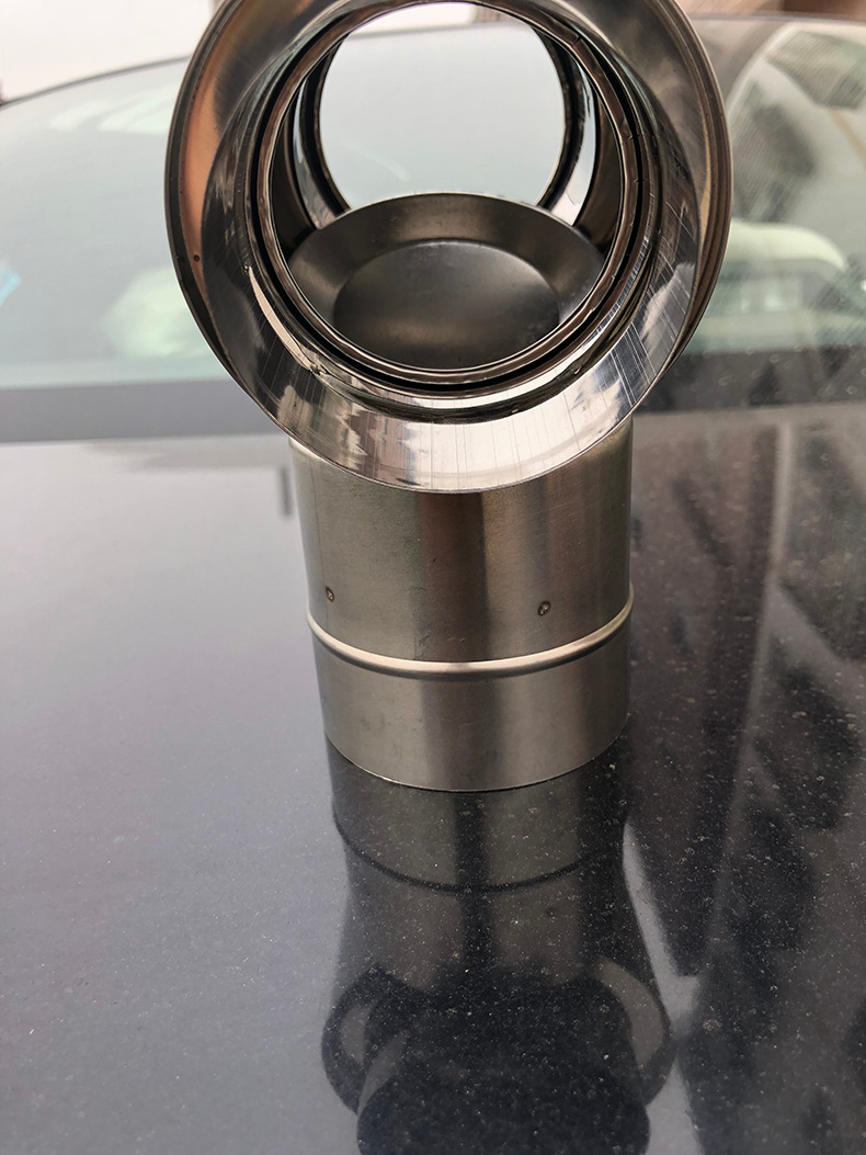 燃气热水器排烟管止回阀 不锈钢止逆阀50 60 防冻装置 防倒风阀门