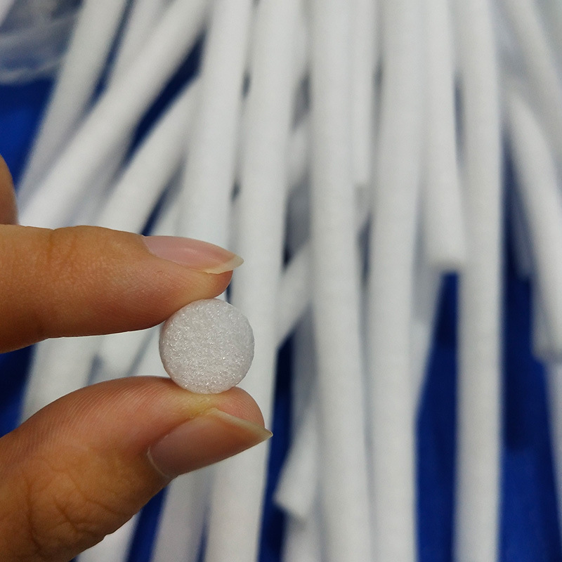 【现货】白色10mm小长条棉芯 沙发填充弹性泡沫棒 防水泡沫圆棒