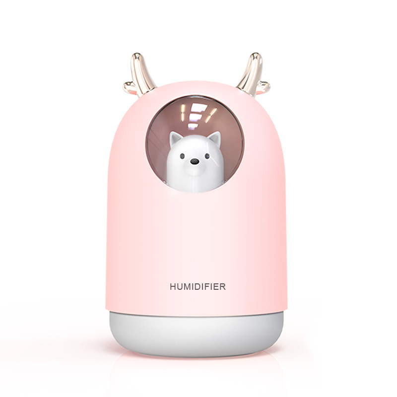 北极熊 迷你加湿器便携式家用静音usb充电款卧室孕妇婴儿喷雾宿舍