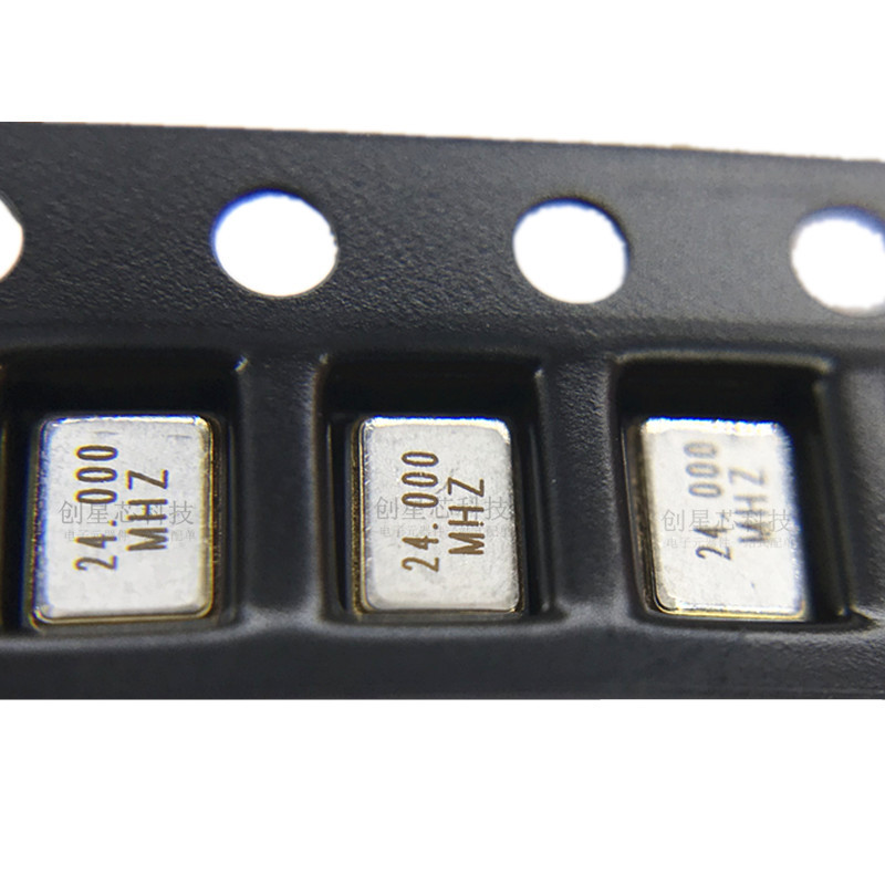 贴片无源晶振 3225 24mhz晶体 4脚 3.2*2.5m 谐振器 原装 现货