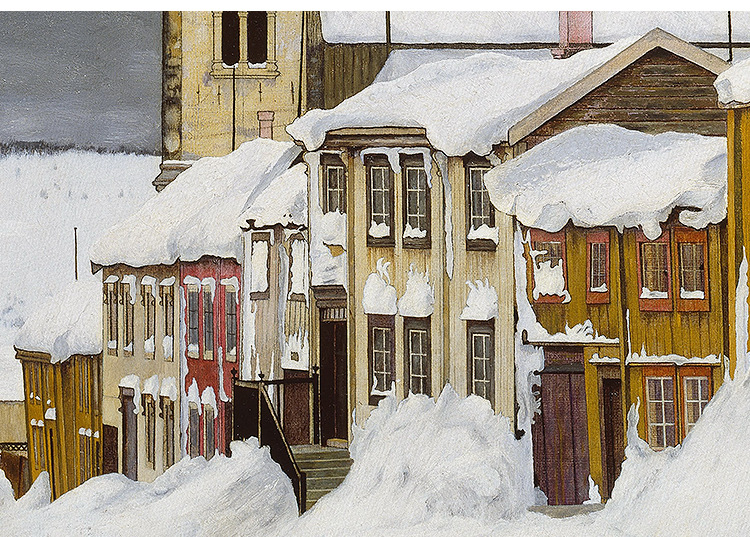 艺沭心装饰画北欧美式风景挂画工软装酒店配画哈拉尔德 索尔贝里