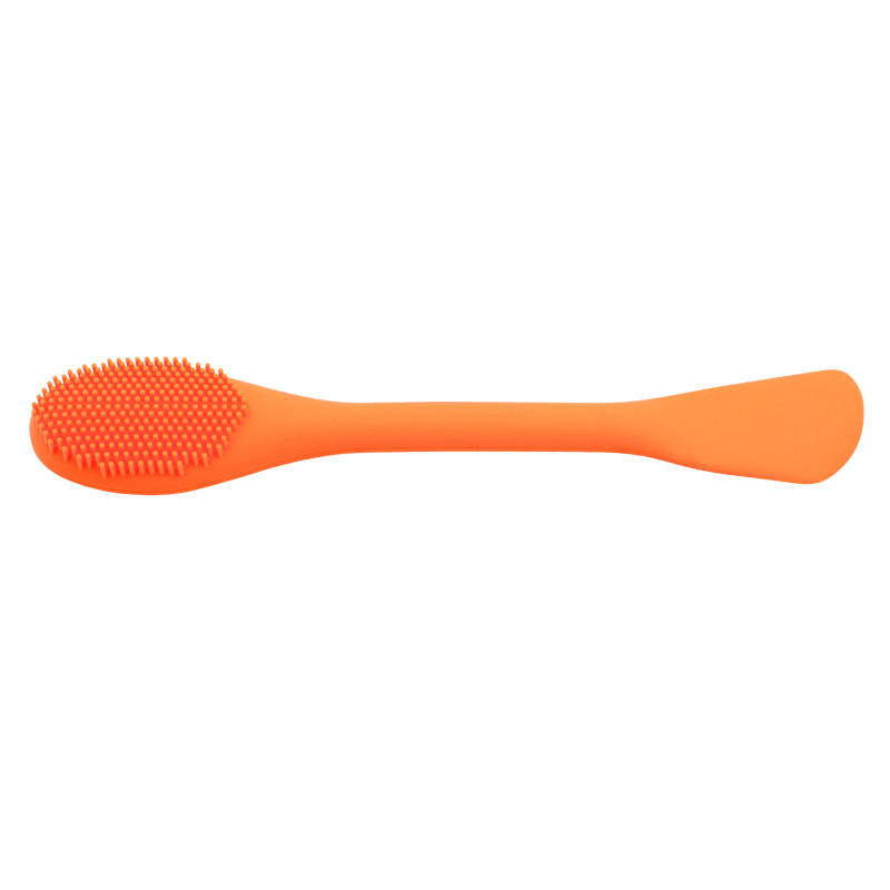 Brush Double-Headed Silicone Face Brush Mask Brush Silicone Face Cleansing Brush Silicone Makeup Brush Factory in Stock