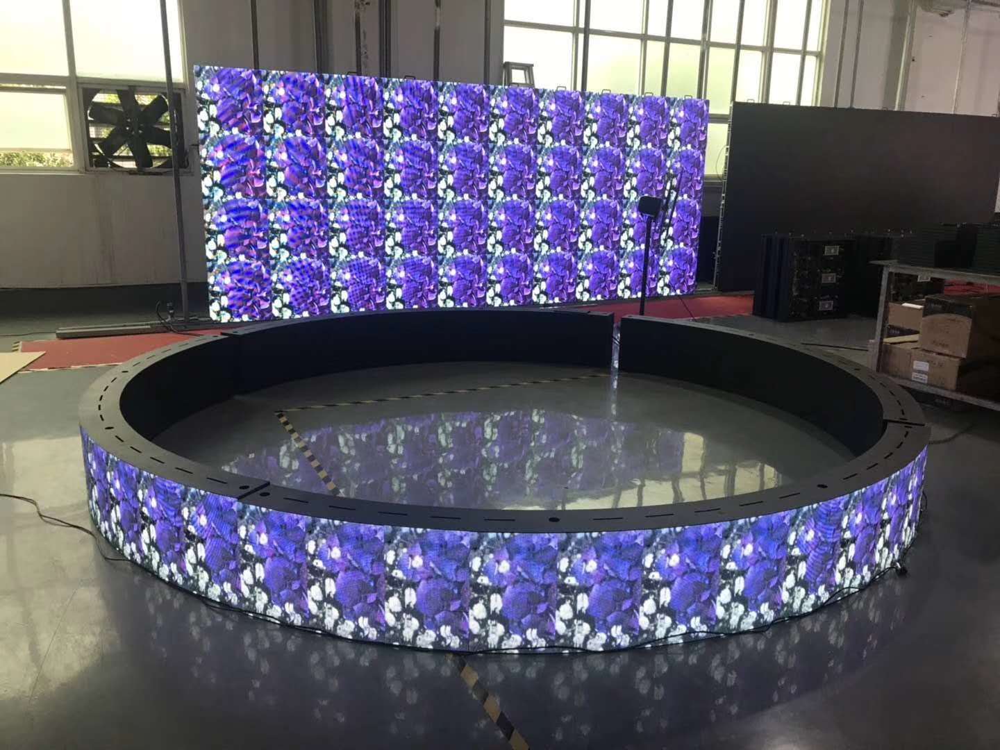 柔性屏led软屏 室内p1.87p2p2.5p3p4弧形屏软模组 异形柔性屏定制