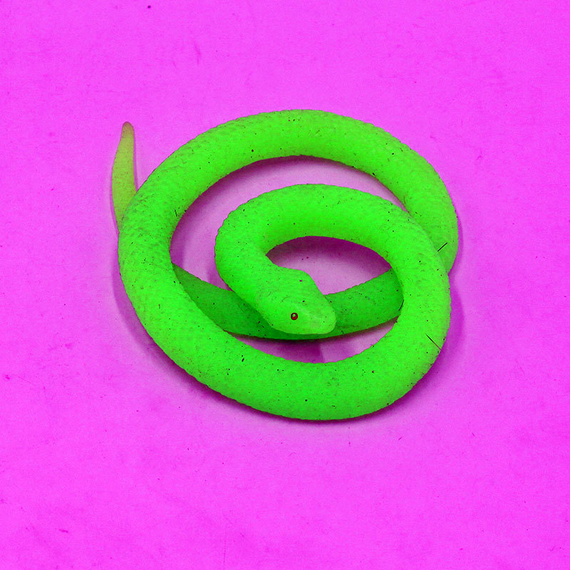厂家直销儿童玩具蛇仿真动物模型橡胶蛇恐怖整人软红绿蛇玩具批发
