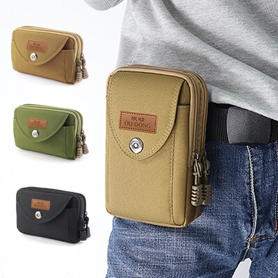 随身户外两用容量男士竖版登山轻便工地干活手机腰包小型的小款
