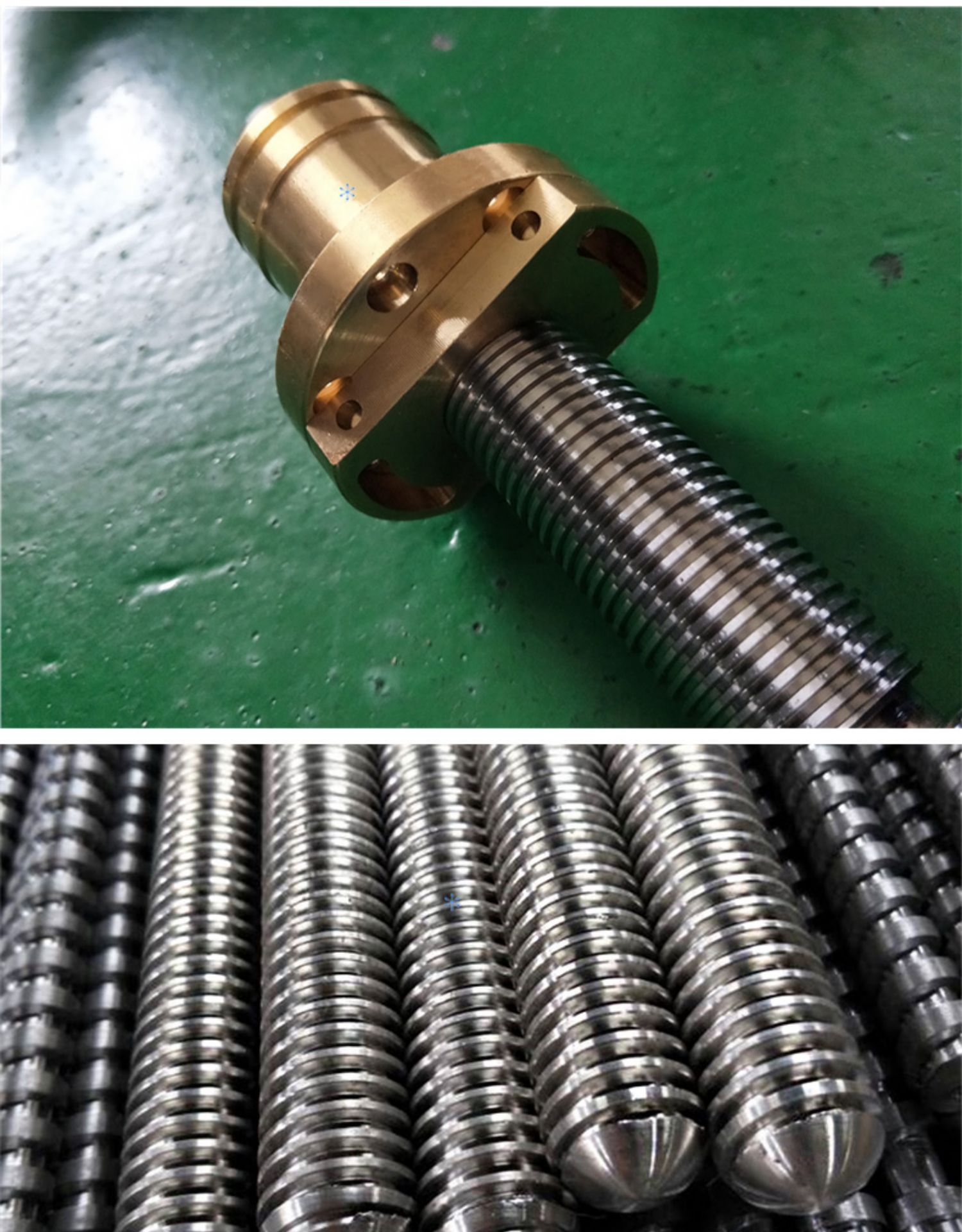 不锈钢梯形丝杆t型丝杠螺杆 2205 2805 3606 7008加工定制t型丝杆
