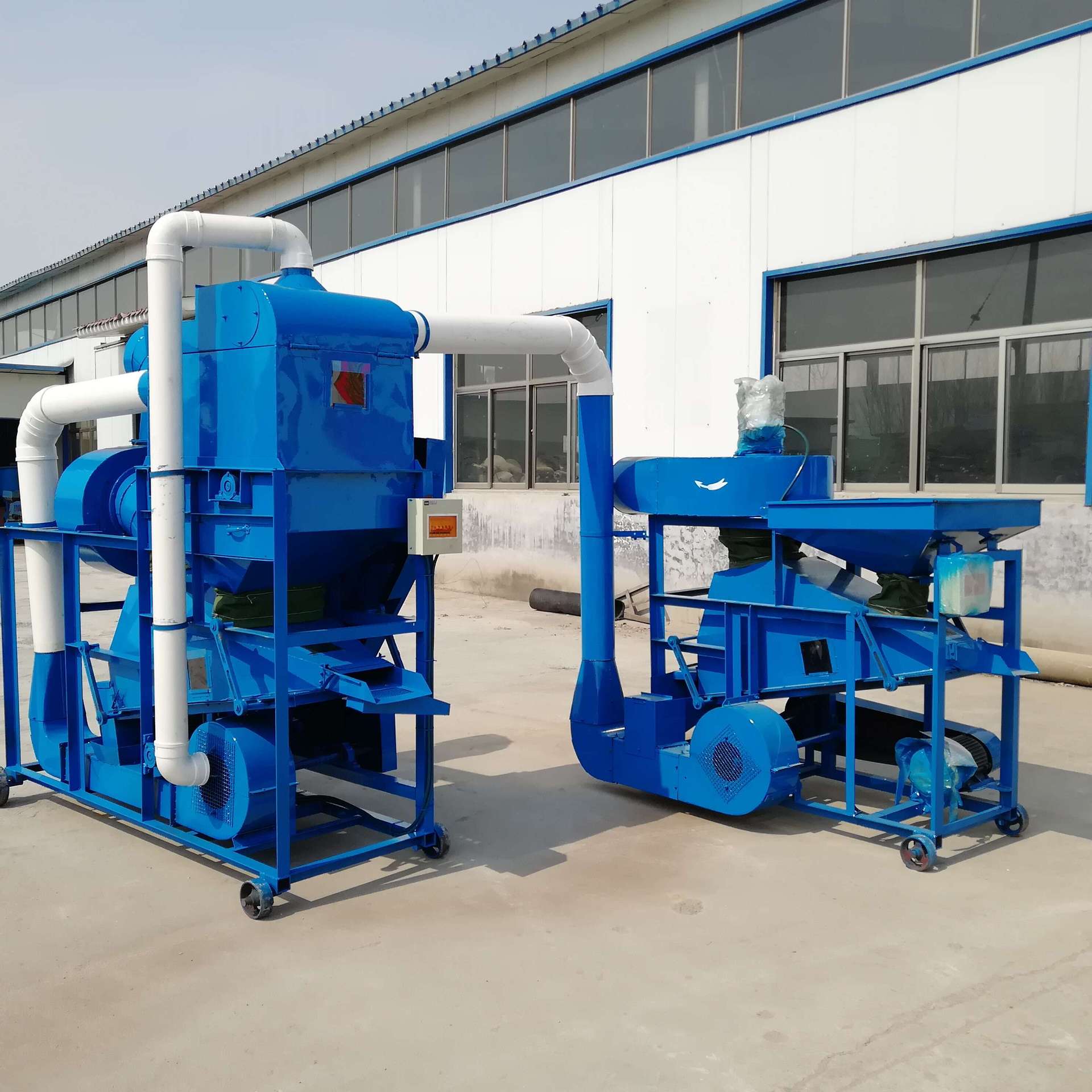 花生去石机图片