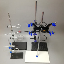 标准大号铁架台微型方座支架加厚底座实验室滴定台架全套教学仪器