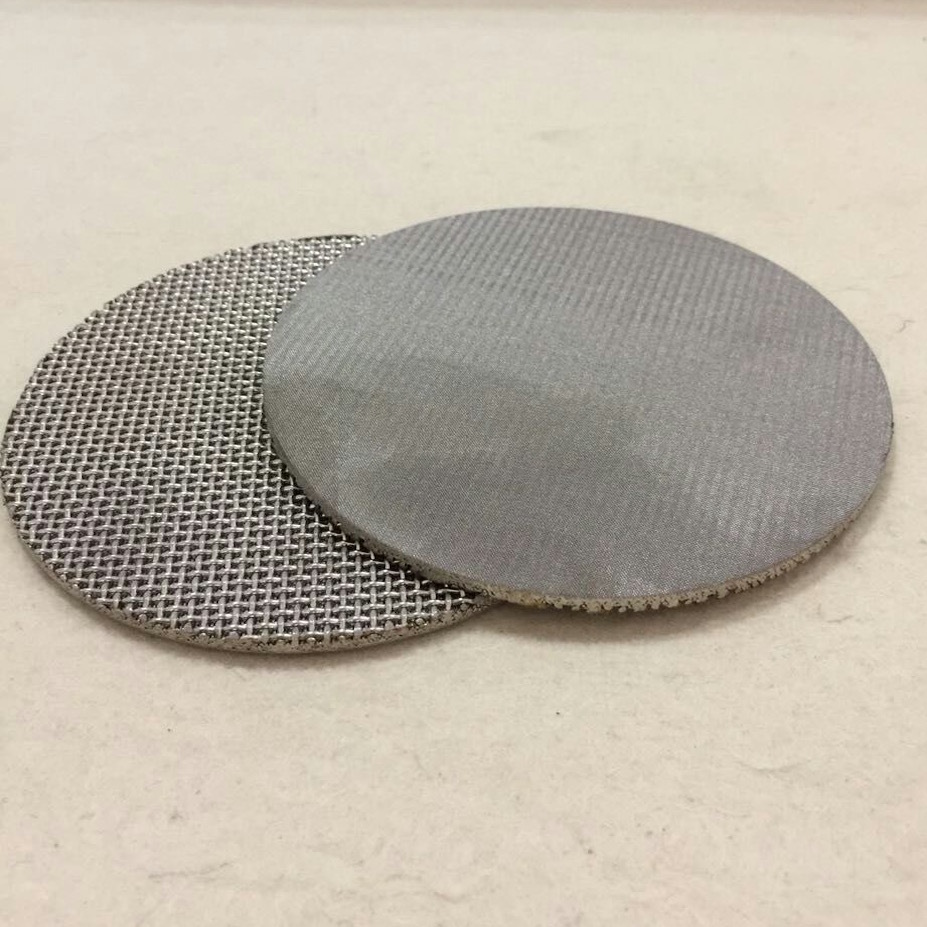 厂家销售 直径47mm烧结网 304不锈钢烧结网 过滤精度1mm烧结网片