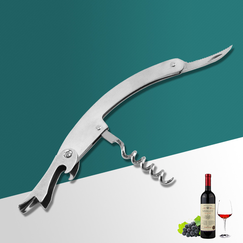 厂家热卖砂光红酒开瓶器多功能葡萄酒开酒器啤酒启瓶器批发