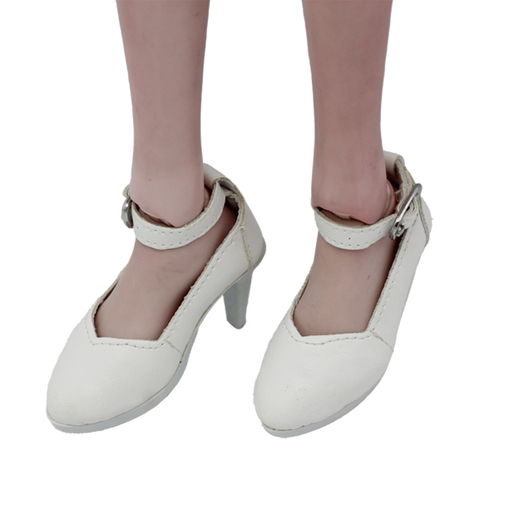 7.8cm Children's Shoes 60cm Jointed Doll Dress-up Leather Shoes 3 Points BJD Doll High Heels