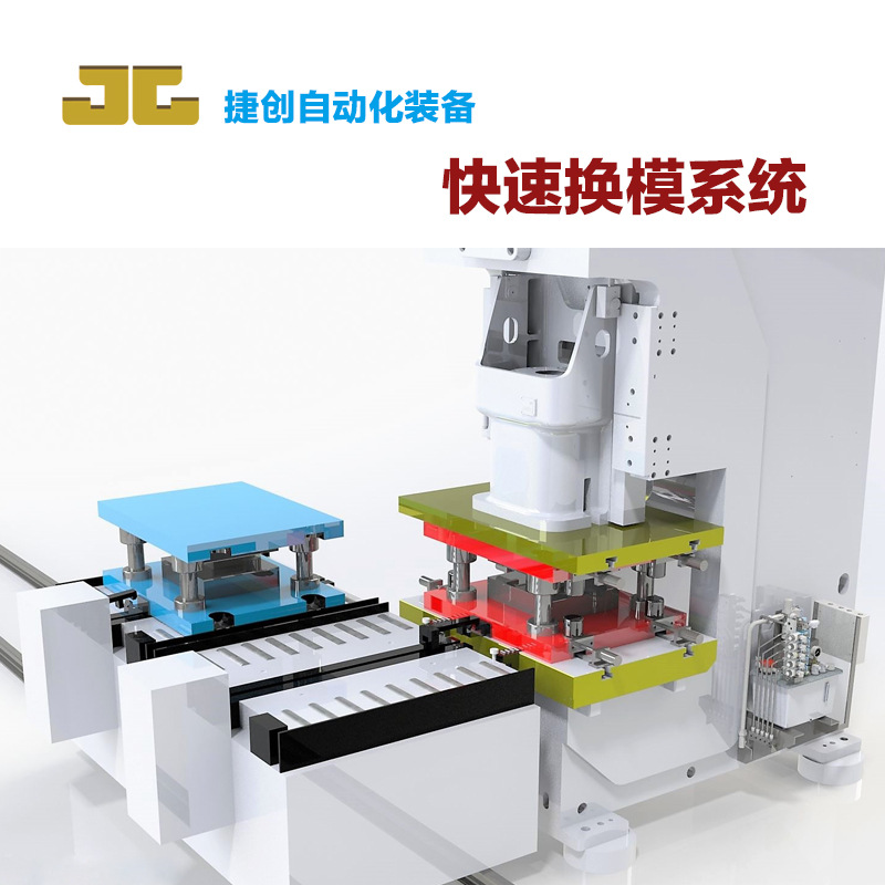 液压非电磁注塑机快速换模系统 夹模器举模移模臂换模台车 富玮款