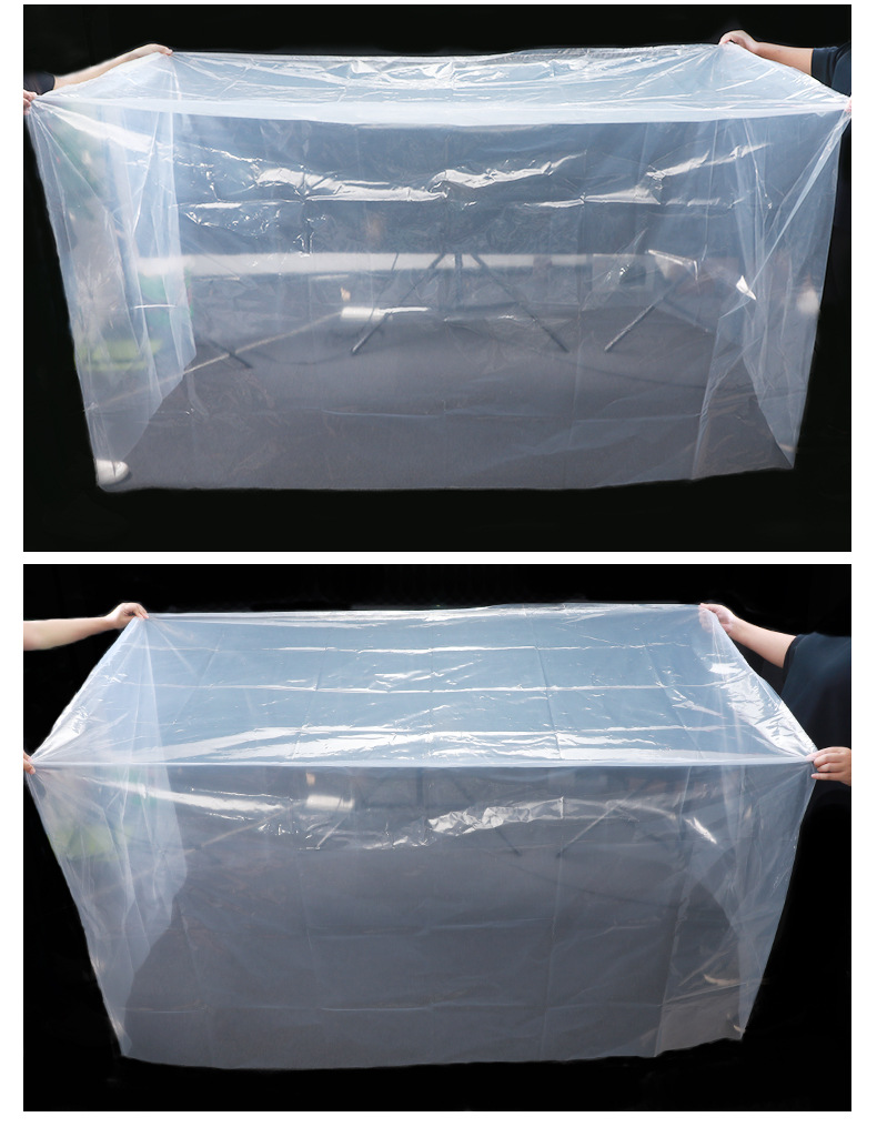 pe方底袋防尘塑料袋包装袋机械机器防尘四方袋可定制的塑料袋