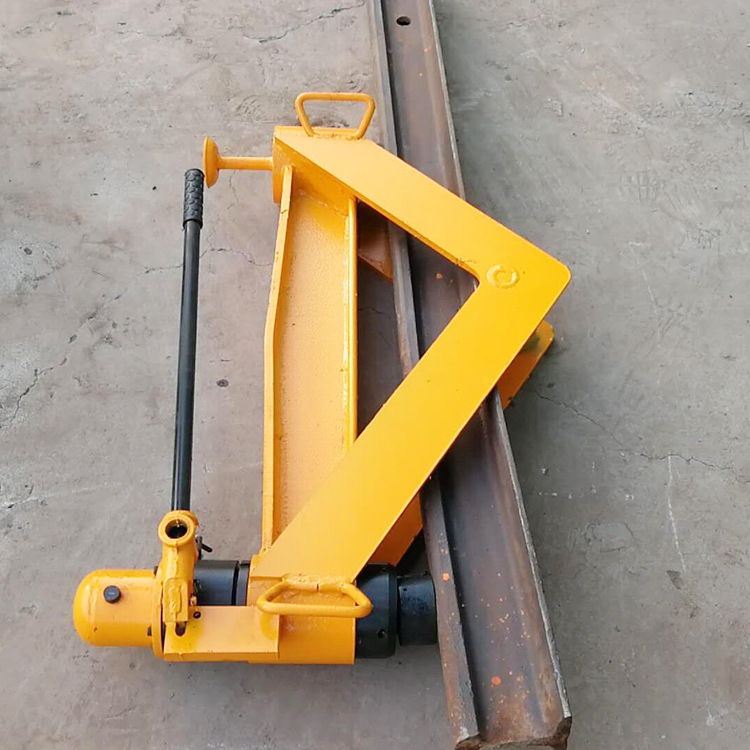厂家直销矿用弯道器 铁路钢轨弯曲手动弯轨机现货 液压弯道器