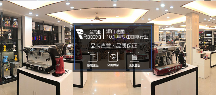 raccea兰其亚3081单头半自动咖啡机商用咖啡厅意式泵压高压蒸汽