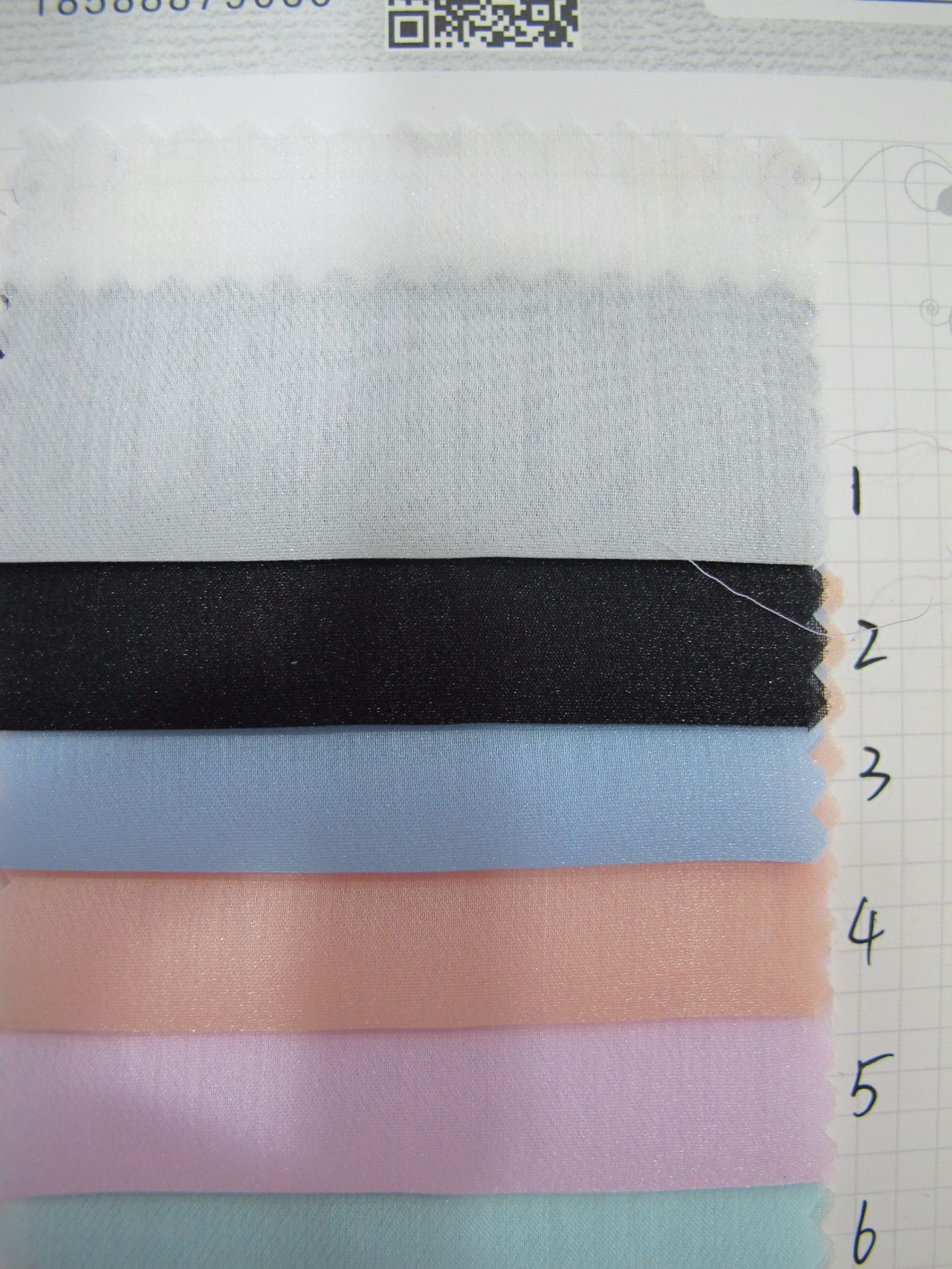 10d滑爽时尚棉感欧根丝s518富贵棉全涤轻薄透软仿真丝防晒衣女装