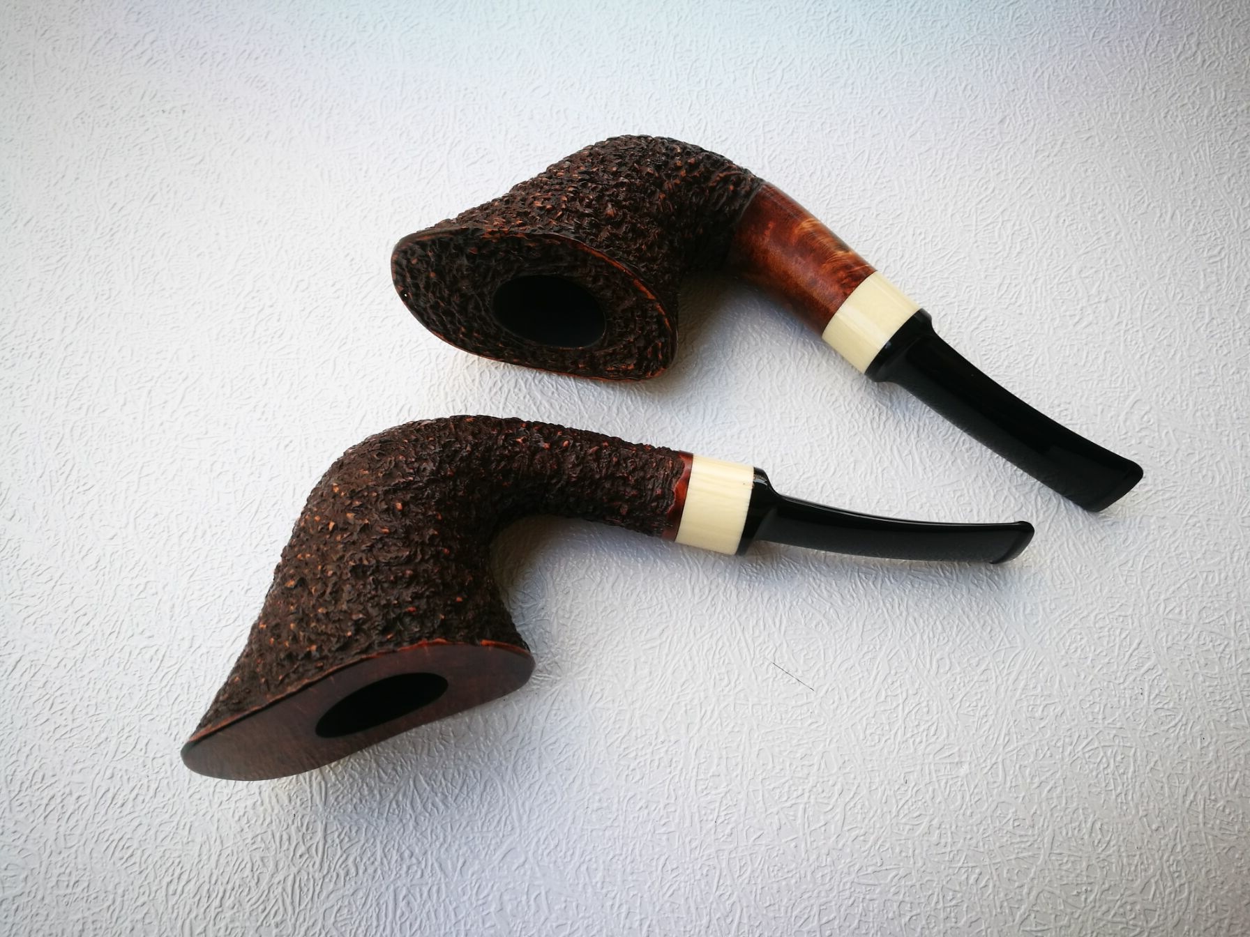 厂家批发 石楠木烟斗 9mm碳芯过滤手工斗 石楠根大号弯斗 造型斗