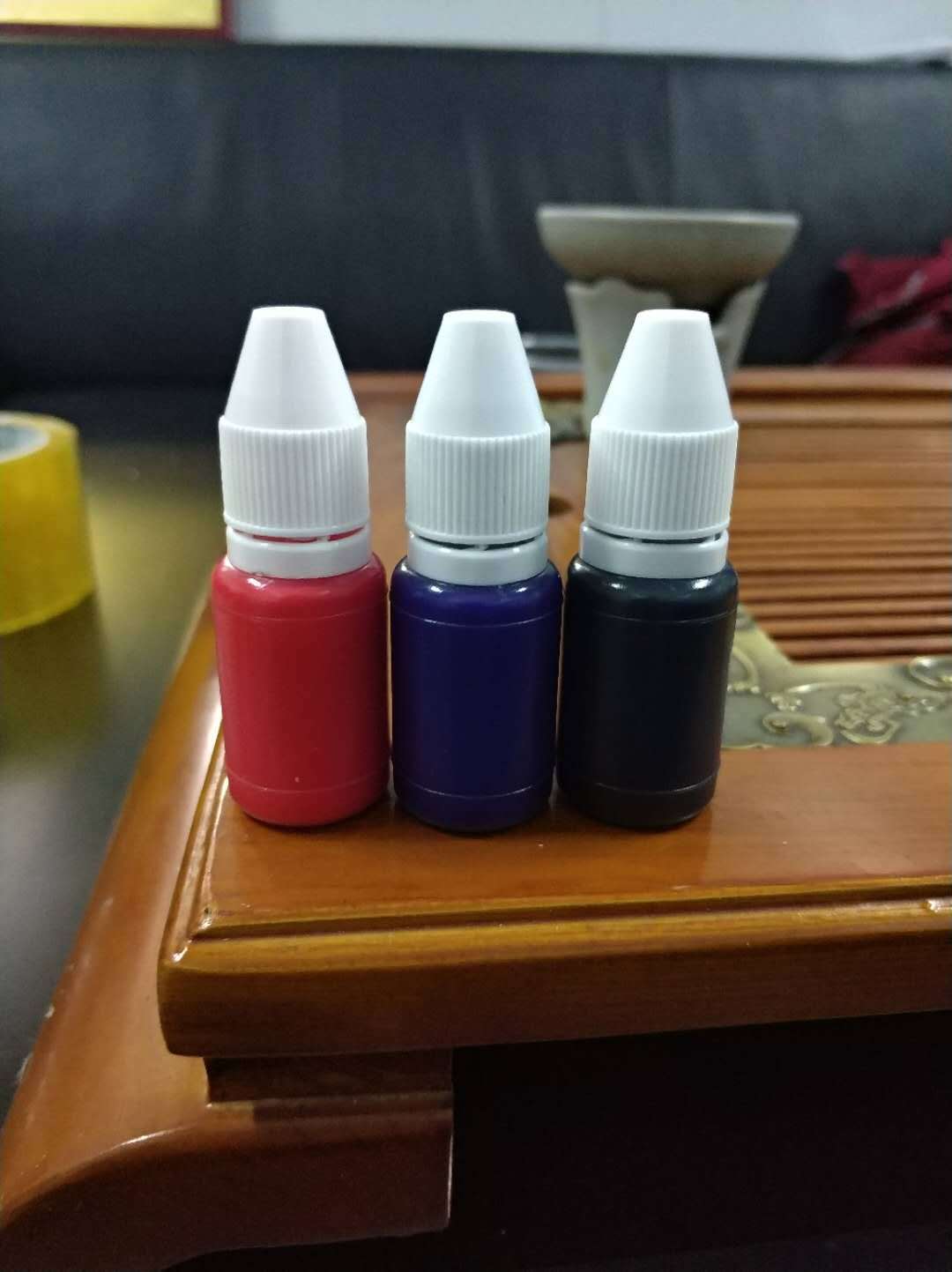 【厂家直销】朱羲8毫升小支光敏印油量大价优