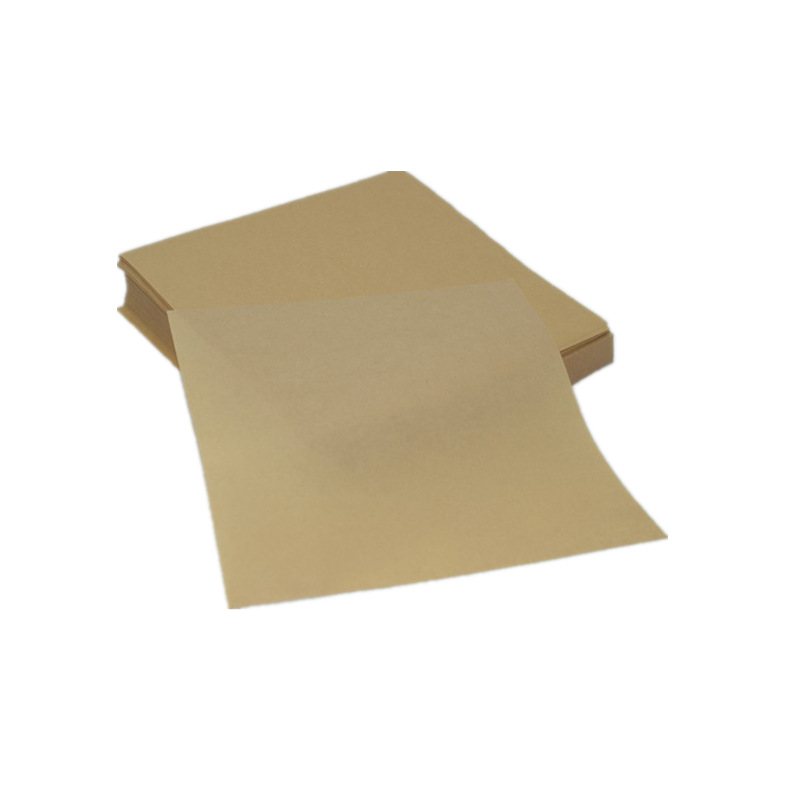 原木色薯条小吃垫纸油炸烧烤食品吸油纸牛皮纸咖啡色餐盘垫托盘纸