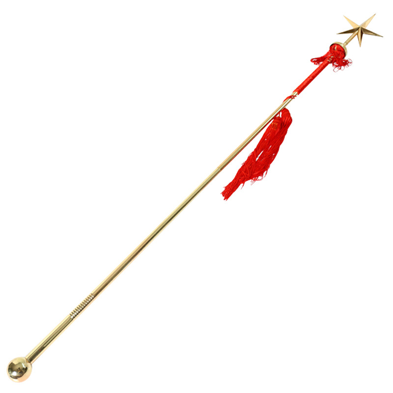 津宝军乐队黄铜指挥棒乐队指挥令鼓号队乐器手柄指挥旗