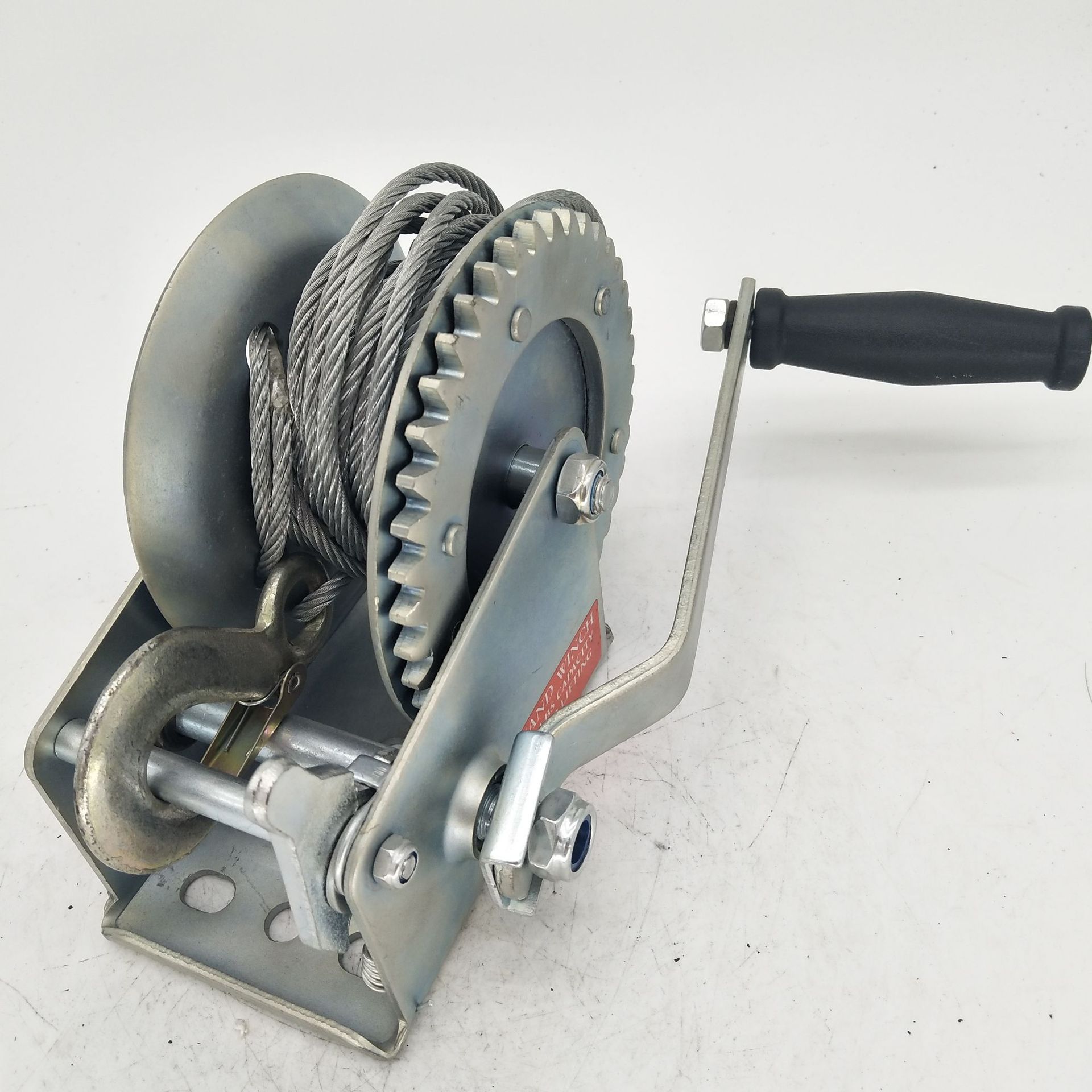 1200 lbs 手摇绞盘 带钢丝 厂家直销 亚马逊,eaby热销爆款