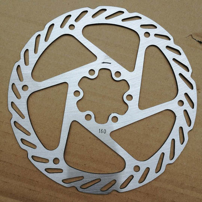 银星碟片自行车碟片山地车碟刹碟片刹车盘160mm