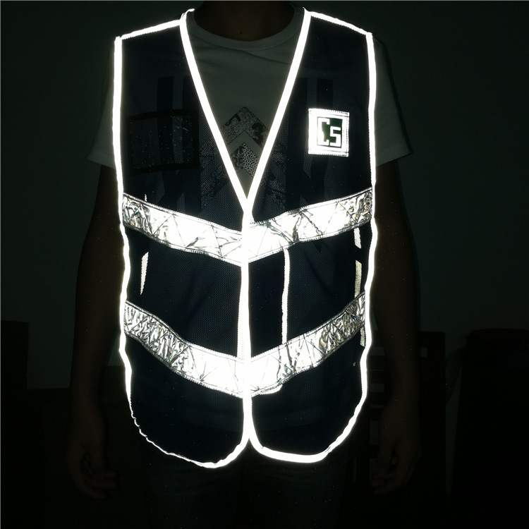 反光背心 交通安全防护 定制马甲 网眼 荧光 反光衣 施工安全服
