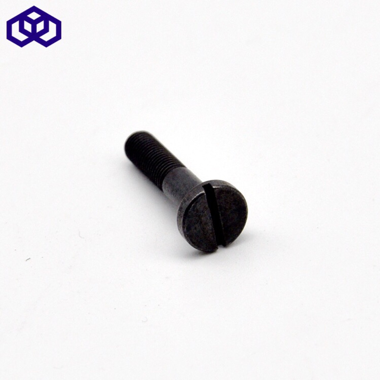 苏州吴中定制阀门一字平头加硬热处理氮化螺丝