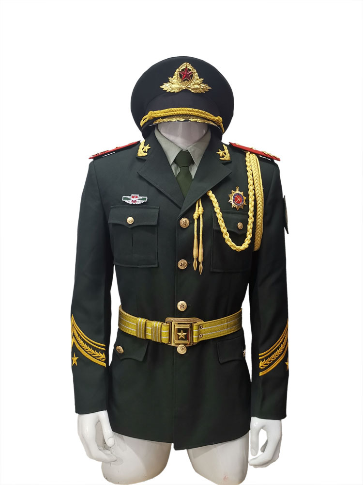 新式三军仪仗队陆海空表演出礼服装礼宾服套升旗手升旗班护卫队乐