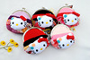 Japan Kiyan quality goods A gentle wind Fabric art hello kitty Hello Kitty coin purse Coin bag factory wholesale