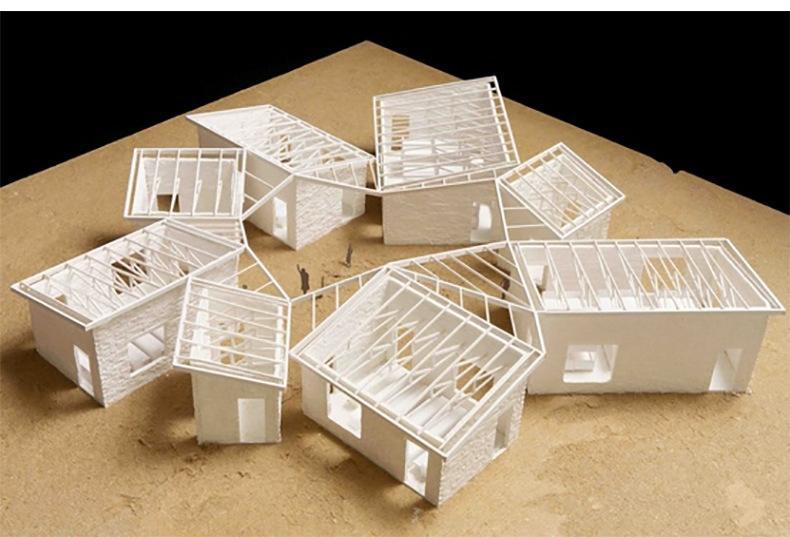 厂家直销abs板白色沙盘建筑模型板定制生产