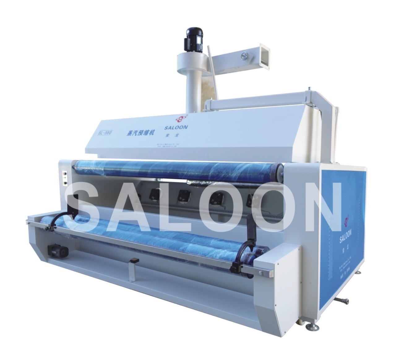 厂家直销服装布料预缩定型机 索龙sl-580预缩机 中型面料缩水机