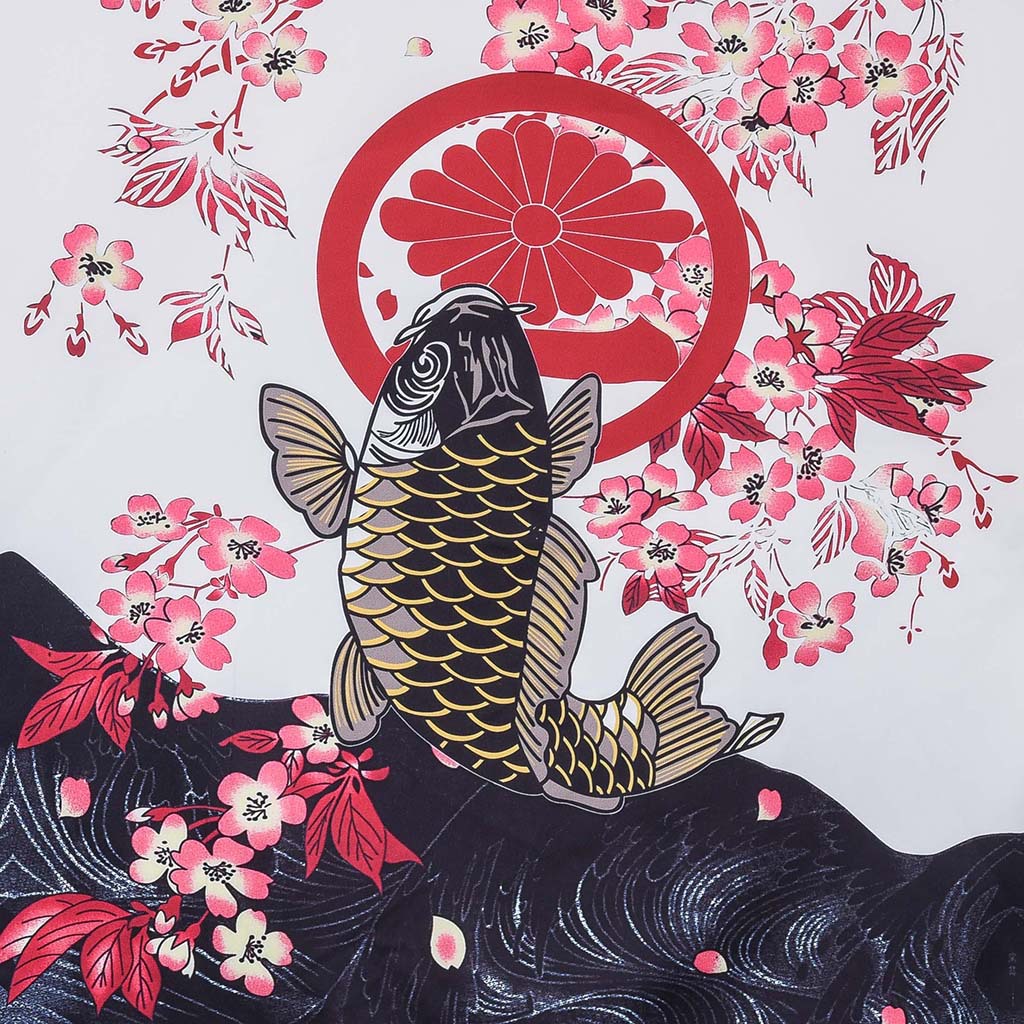 日系和服男女情侣开衫防晒薄外套和风浮世绘道袍潮汉服中国风披风