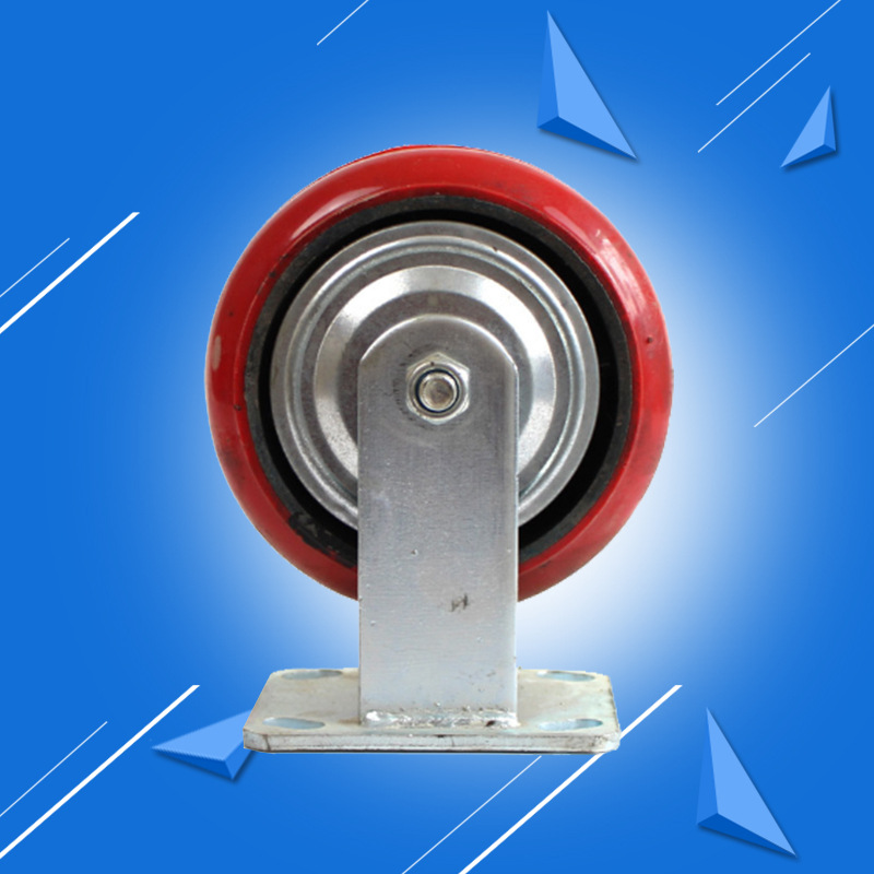 厂家供应弹簧脚轮 弹簧减震脚轮万向轮聚氨酯脚轮 定制价格优惠