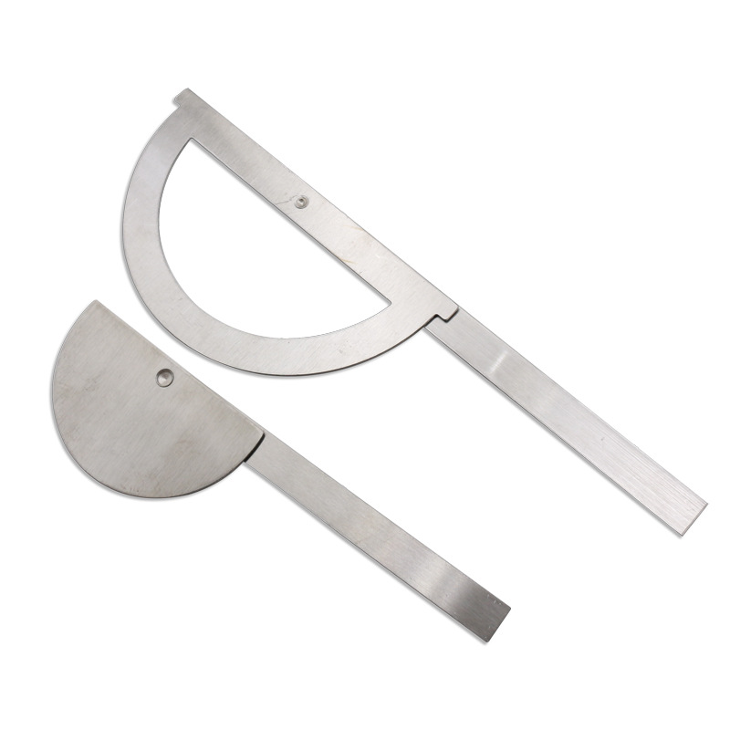 量角器 角度尺 分度规 不锈钢角度规 角尺 180度 木工角尺 15cm