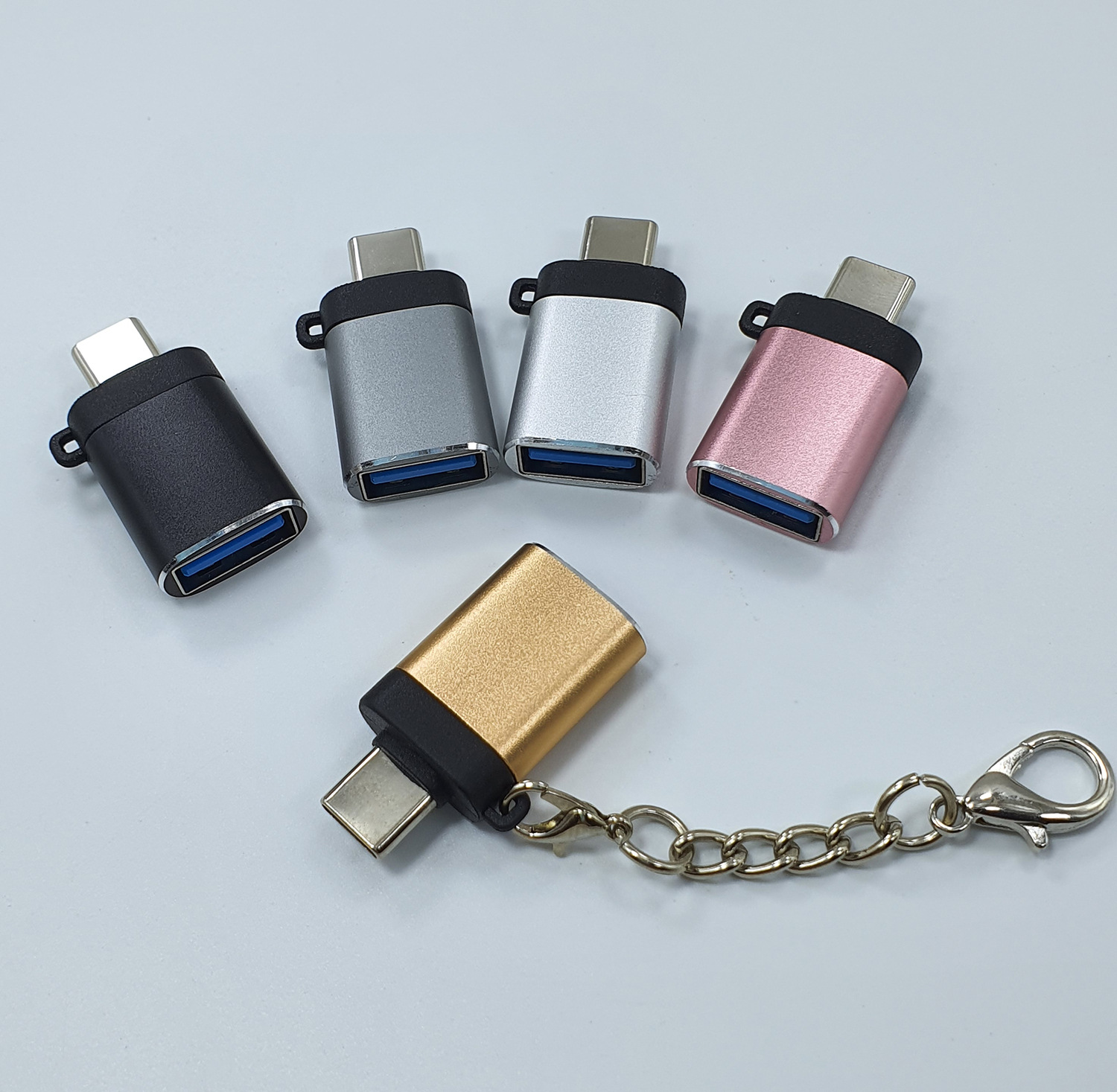 0转接头 otg转接头手机u盘读卡器type-c转接头
